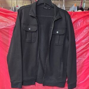 Apt. 9 Charcoal Fleece Jacket